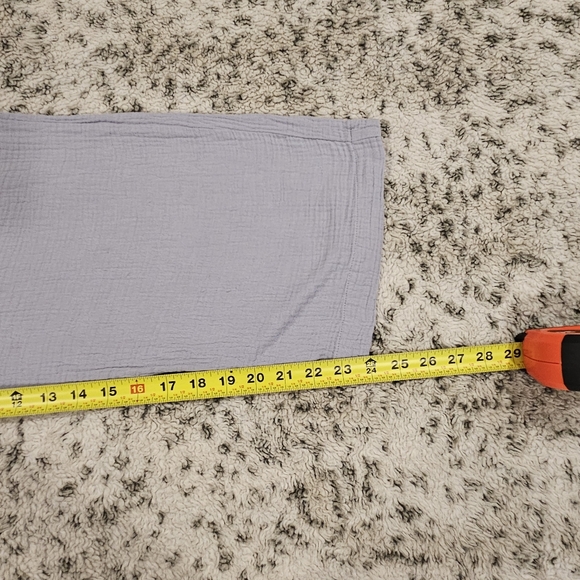 Joie SZ M Cotton Gauze Cargo Paperbag Tie Waist Casual Loungewear Wide Leg Pants - Picture 9 of 10